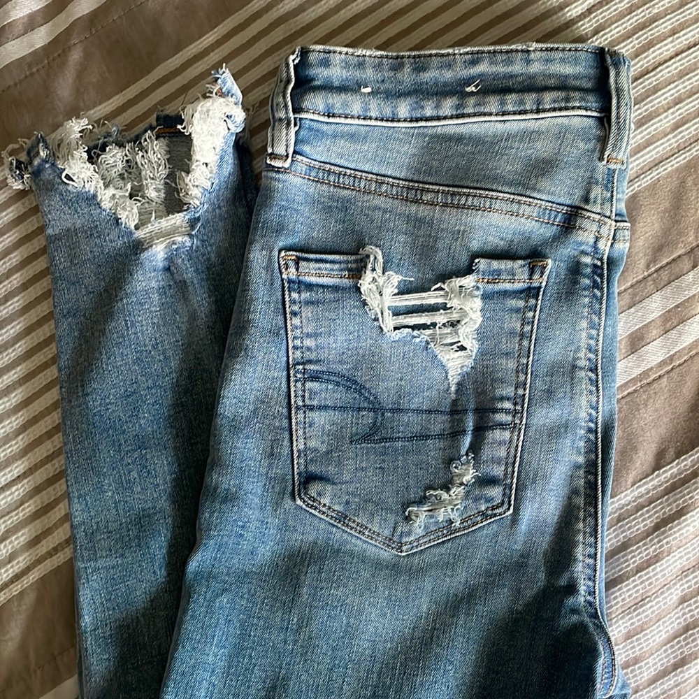 American Eagle High Waisted Skinny Jeans